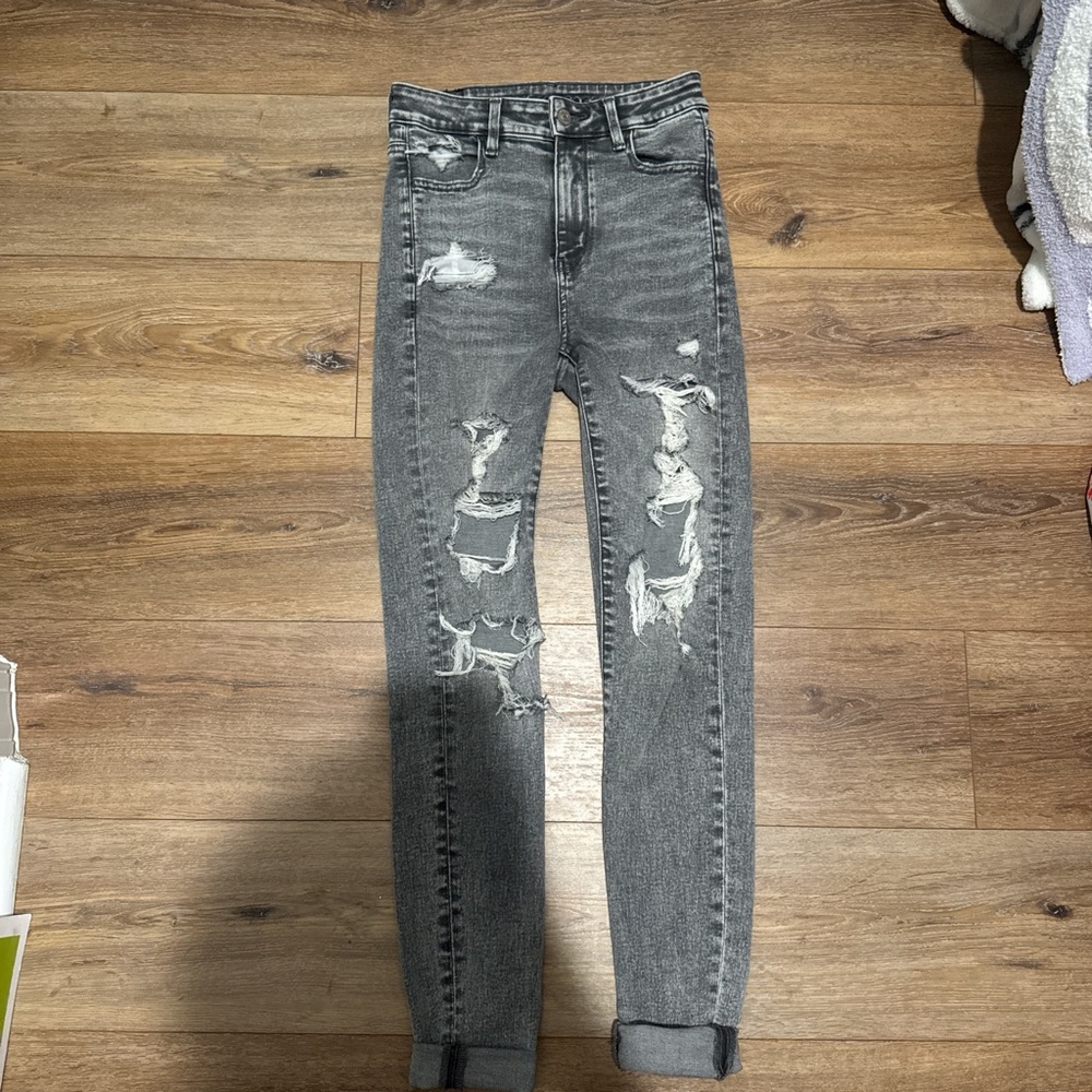 Grey American Eagle jeans